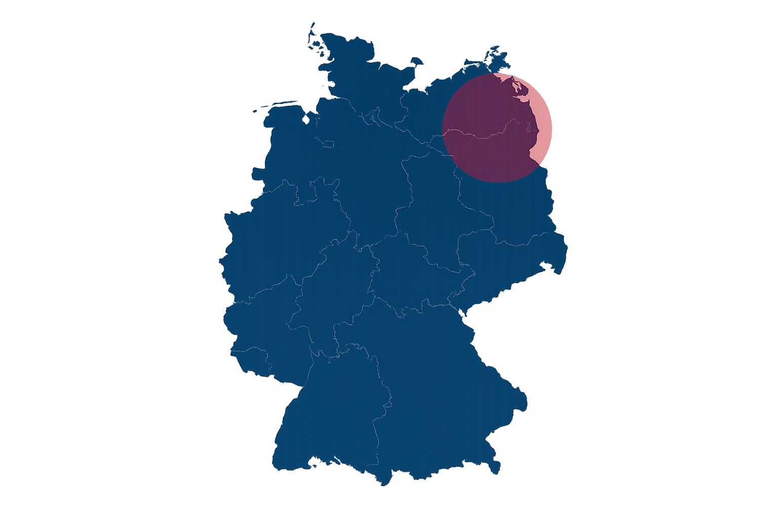 Einsatzgebiete Nordostdeutschland
